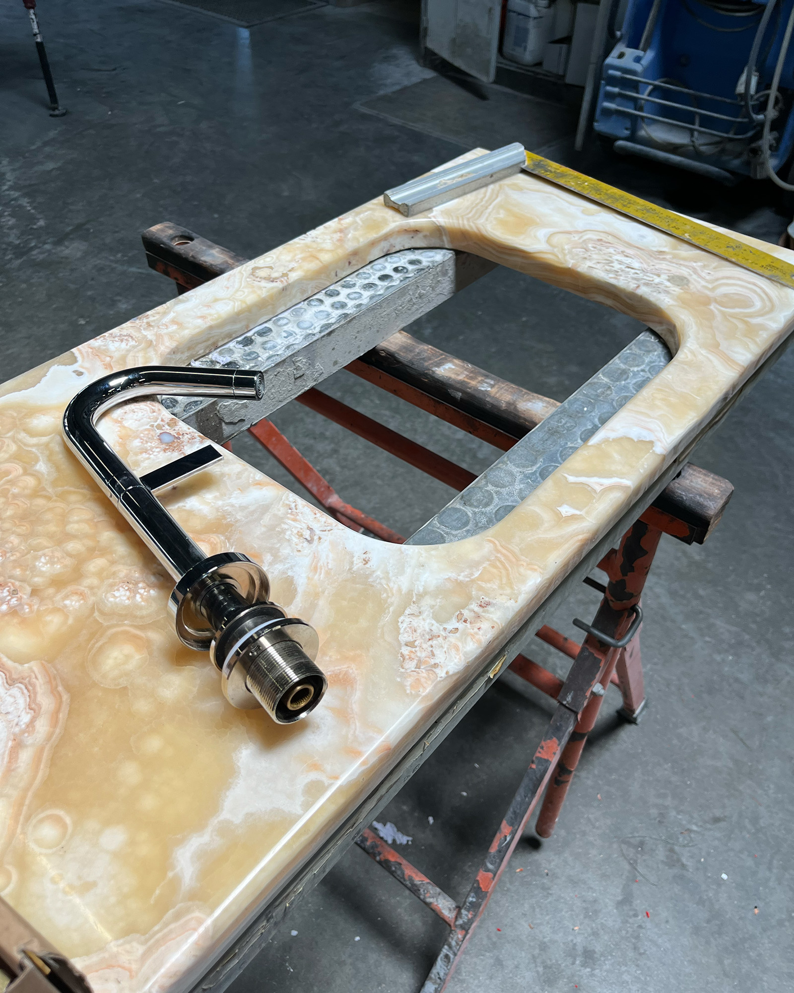 Plan de travail de réemploi