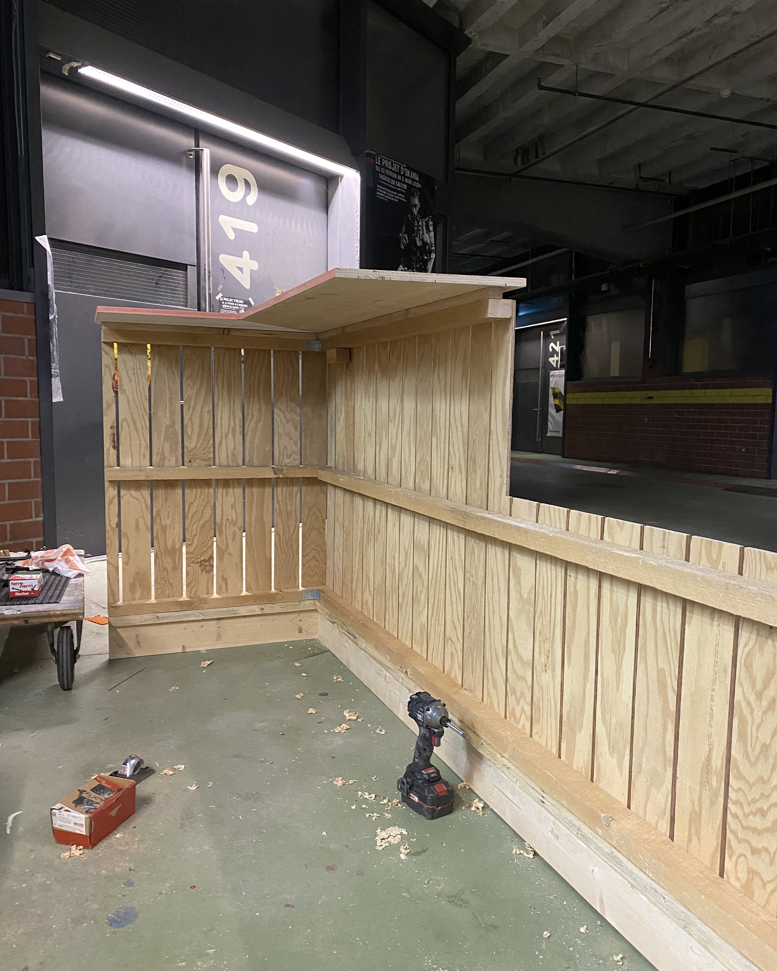 Adaptation du plan de travail