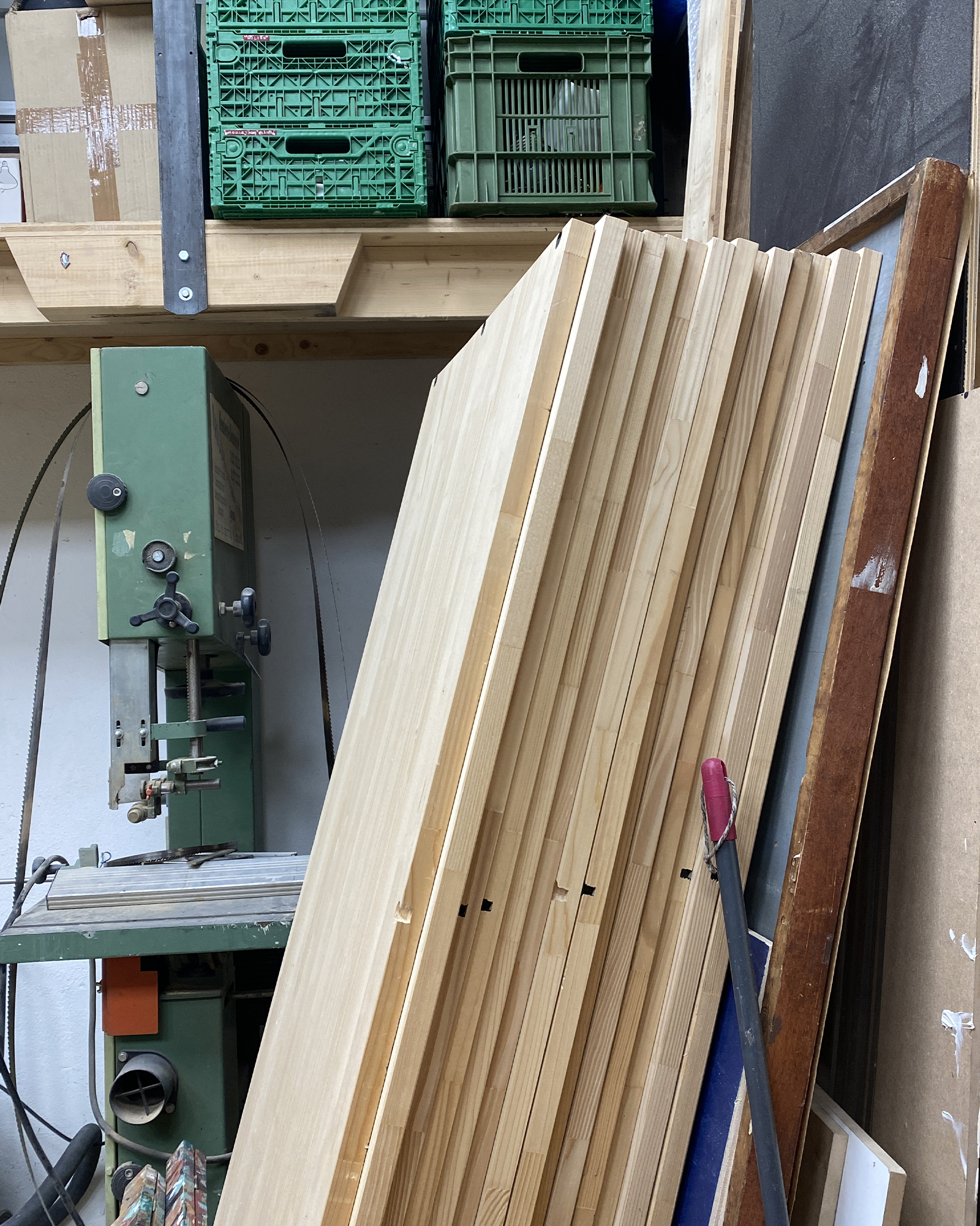 Plan de travail de réemploi